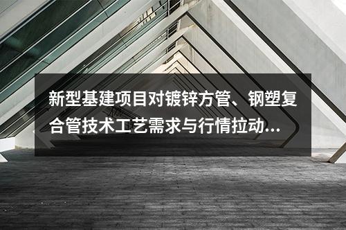 新型基建項目對鍍鋅方管、鋼塑復合管技術工藝需求與行情拉動效應